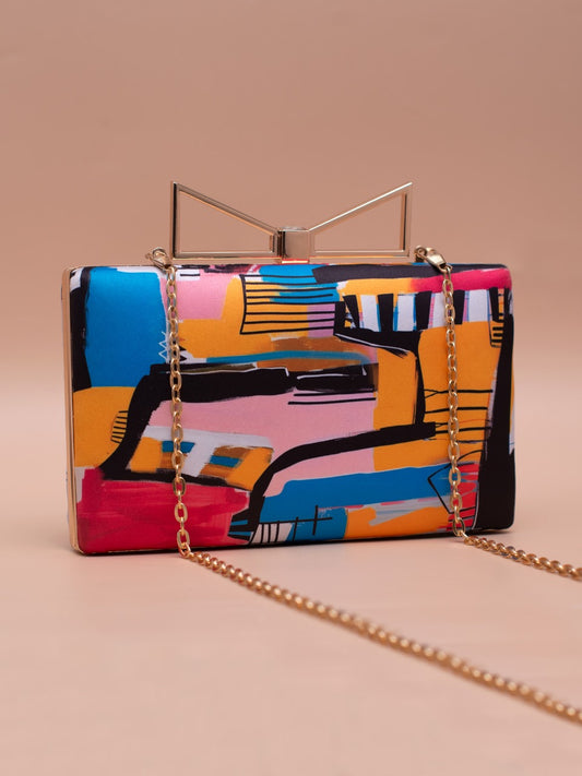Rariify Abstract Expressionist Clutch