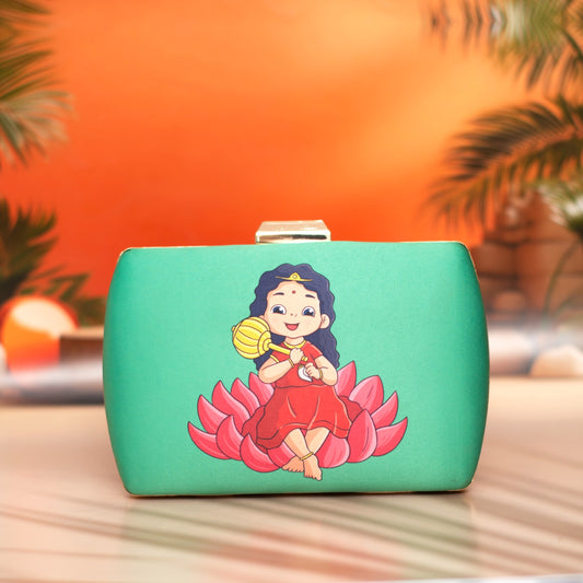 Rariify Cute Goddess on Lotus Clutch