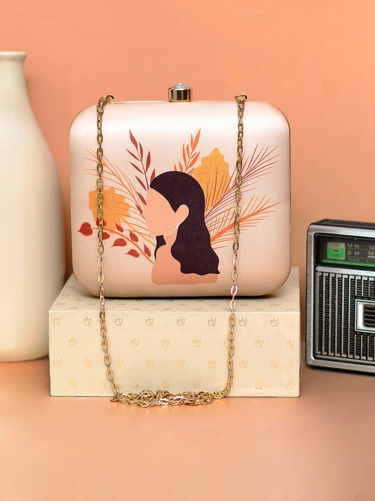 Rariify Autumnal Silhouette Portrait Clutch