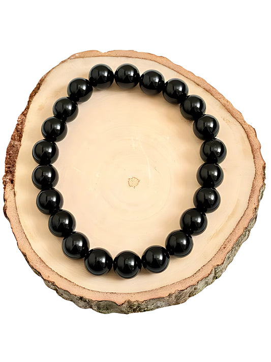 Black Tourmaline Bracelet – Protection, Grounding & Strength