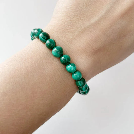 Malachite Bracelet – Transformation, Protection & Heart Healing