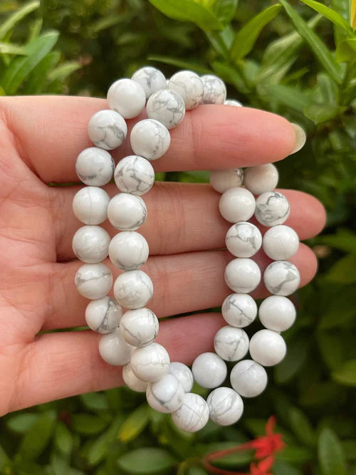 Howlite Bracelet – Calm, Patience & Inner Peace