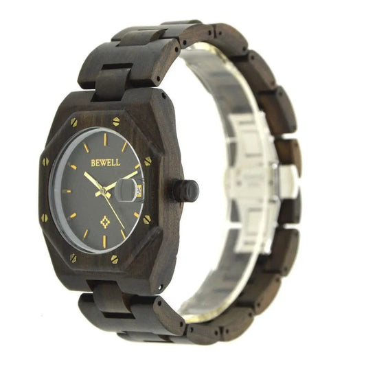 Men's Black sandalwood watch