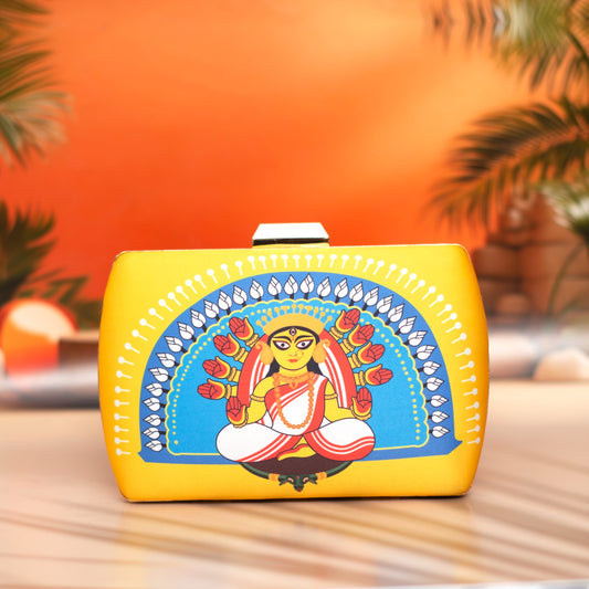 Rariify Meditating Goddess Durga Clutch