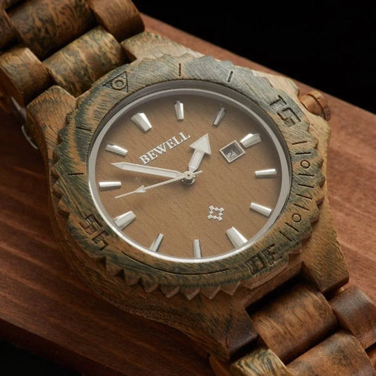 Men's Green sandalwood watch