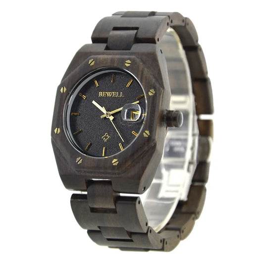 Men's Black sandalwood watch
