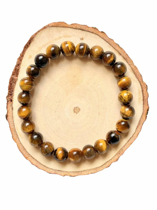Tiger Eye Bracelet – Courage, Confidence & Protection