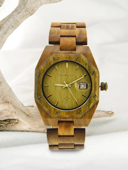Men's Green sandalwood watch