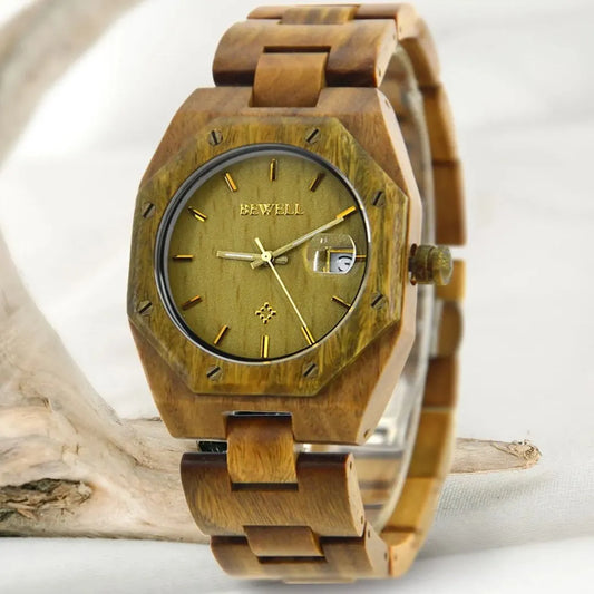 Men's Green sandalwood watch