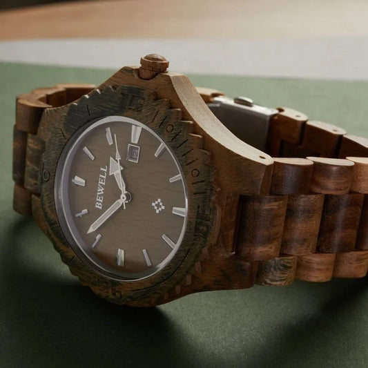 Men's Green sandalwood watch